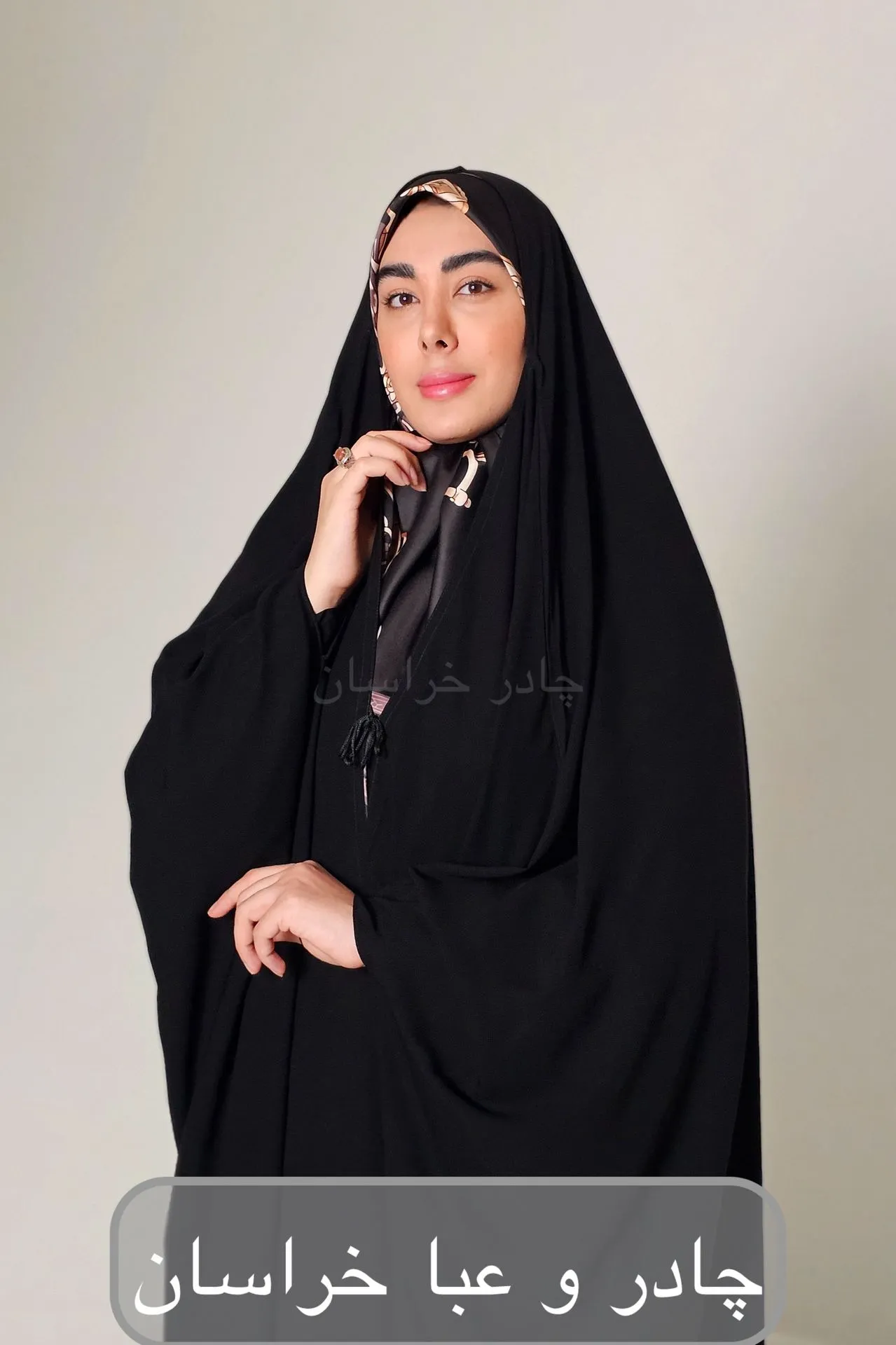 جده  حریراسود(کرپ 1)  ساده (150)