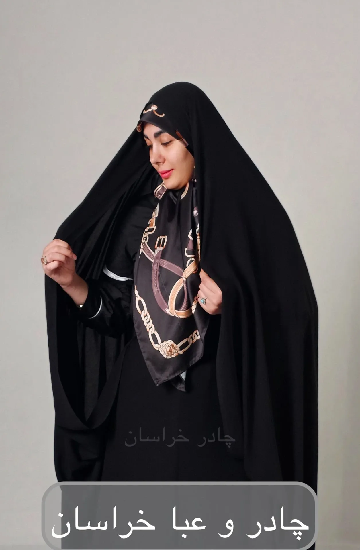 حسنی  حجاب(کرپ VIP) (150)